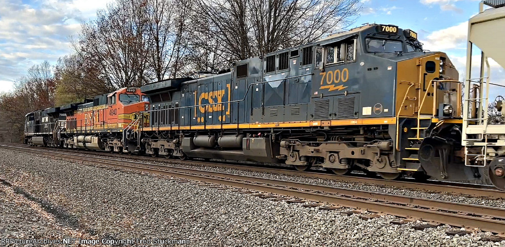 CSX 7000 is the first of its kind rebuild.